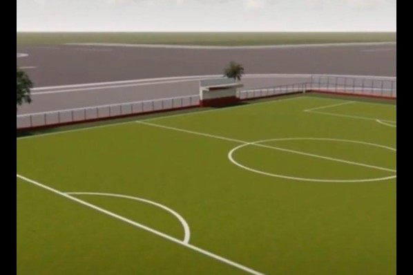 Prefeitura inicia construção do estádio do povoado Centro Novo em Buritirana